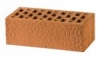 Кирпич керамический ЕВРО (коричневый рифленый)